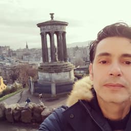 Diego Fresno in Edinburgh